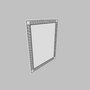 Amirro /  Zrcadla luxusní s fazetou / meandry - (640x5x820)