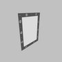 Amirro / Zrcadla  zdobená leptem / tremosive - (600x5x800)