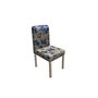 Nábytek Čilek / Židle / Aks-8450 sl flora mavi - (430x500x870)