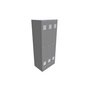 Kovos / Cabinets - metal / c1-2445-750 - (750x510x1851)