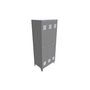 Kovos / Cabinets - metal / c1-2446-750 - (750x510x1851)