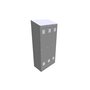 Kovos / Sd-Cabinets - metal / 2445-sd - (900x510x2000)