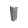 Kovos / Sd-Cabinets - metal / 2446-750-sd - (750x510x2000)