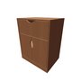 Makra / Nábytek - skříňky, kontejnery a police / 02012 - (600x450x760)