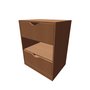 Makra / Nábytek - skříňky, kontejnery a police / 02013 - (600x450x760)