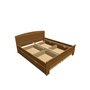 Montero / Dąb łóżko naturalny Laura / Laura 180+4xup 1-2-90 - (1880x2092x944)