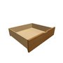 Montero / Dąb łóżko naturalny Tapczanem / Up 1-2 90 - (985x897x258)