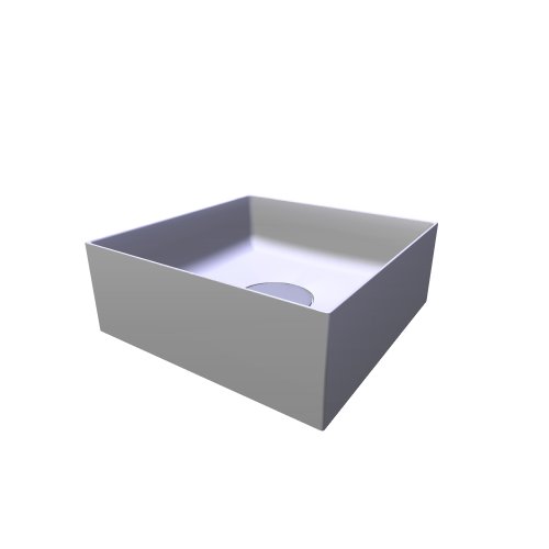 F70024 thin square washbasin