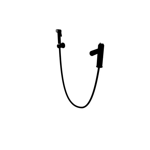 Ravak / Water taps - Spring / SG 112 00CR Washbasin tap with bidet shower - (410x167x698)