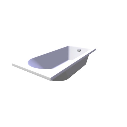 Ravak / Wanny i parawany nawannowe / Life bathtub 150x70 with support - (700x1500x369)