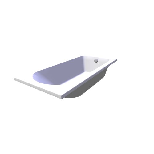Ravak / Wanny i parawany nawannowe / Life bathtub 160x75 - (750x1600x375)