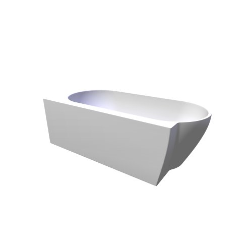 Ravak / Wanny i parawany nawannowe / Freedom Corner II Tec bathtub 175x86 R - (1754x864x580)